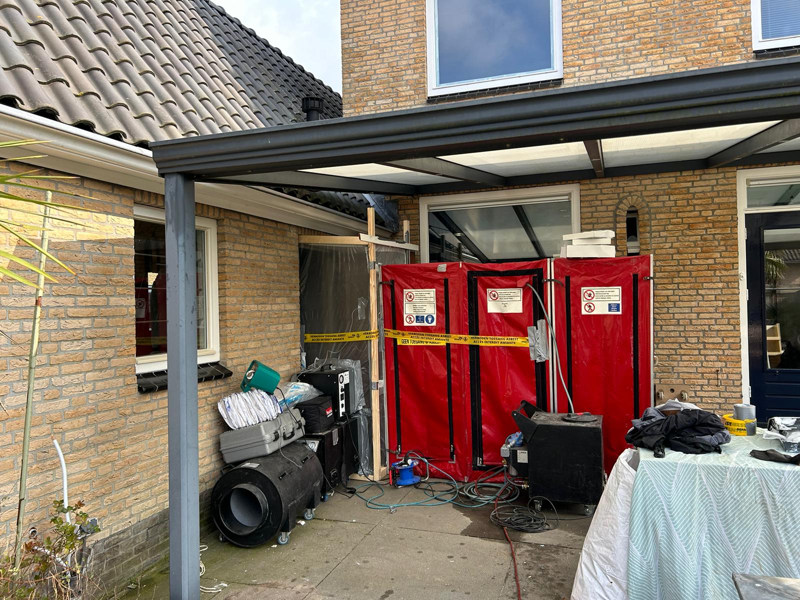 Asbestsanering Nieuwendijk garage